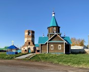 Церковь Покрова Пресвятой Богородицы (новая), Вид с ул. Саши Копорулина<br>, Песчано-Коледино, Далматовский район, Курганская область