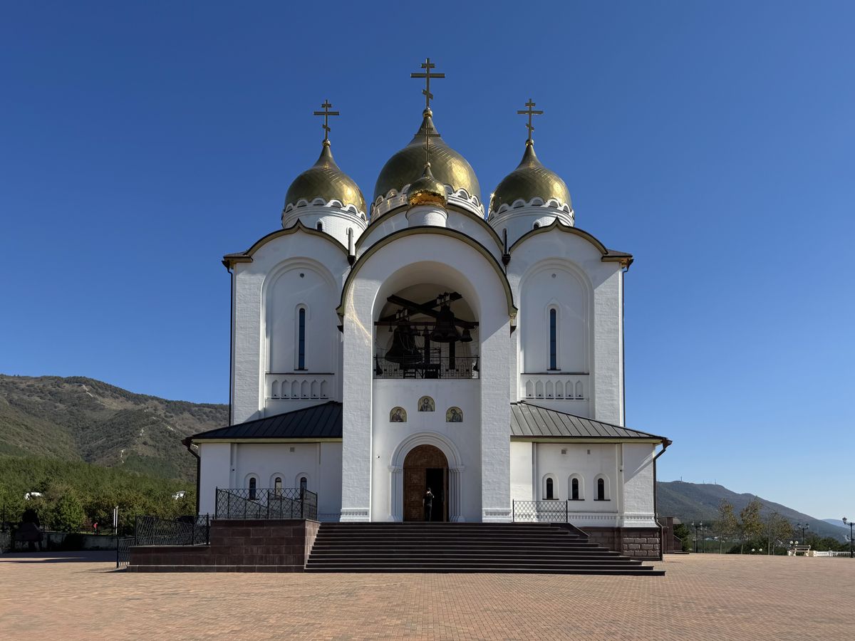 Собор Андрея Первозванного, Геленджик (Геленджик, город, Краснодарский край). фасады, Вид с запада