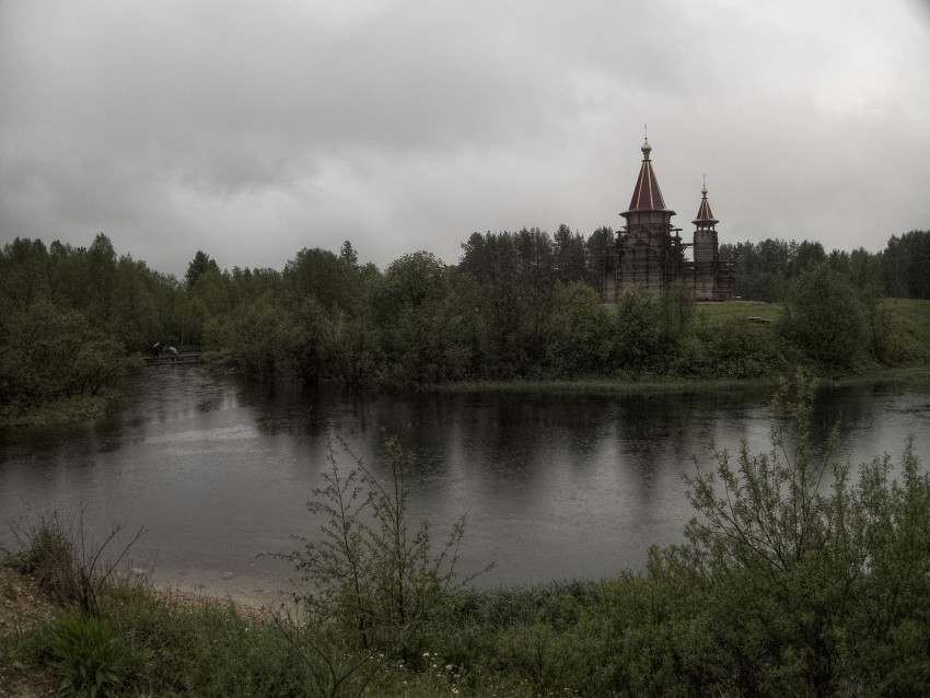 Савинский. Церковь Воздвижения Креста Господня. фасады