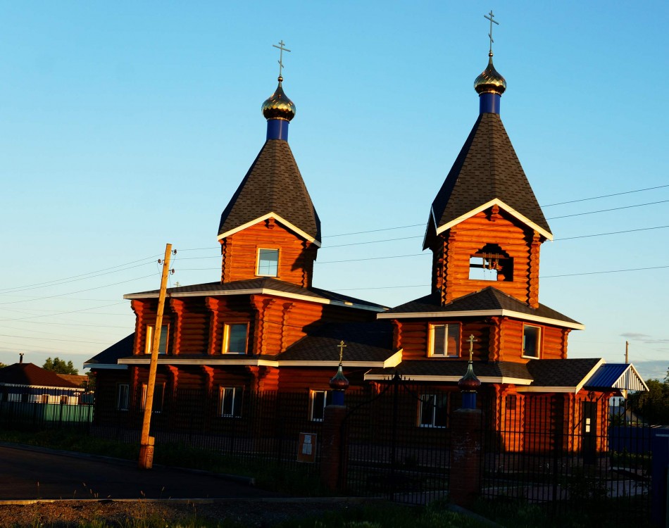 Церковь Бориса и Глеба, Баган (Баганский район, Новосибирская область). фасады