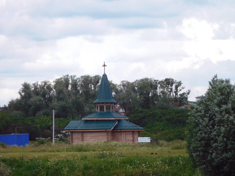 Тверь. Церковь Фаддея, Архиепископа Тверского. общий вид в ландшафте, Вид на церковь с Волги