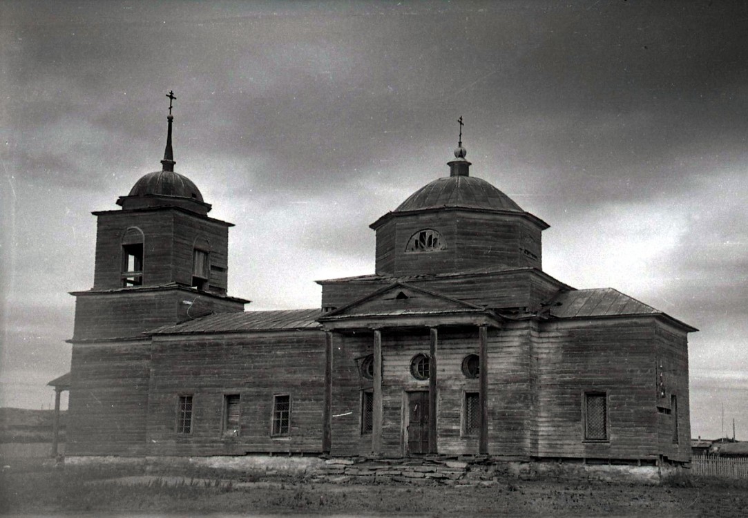 Кидыш. Церковь Троицы Живоначальной. архивная фотография, Старое фото