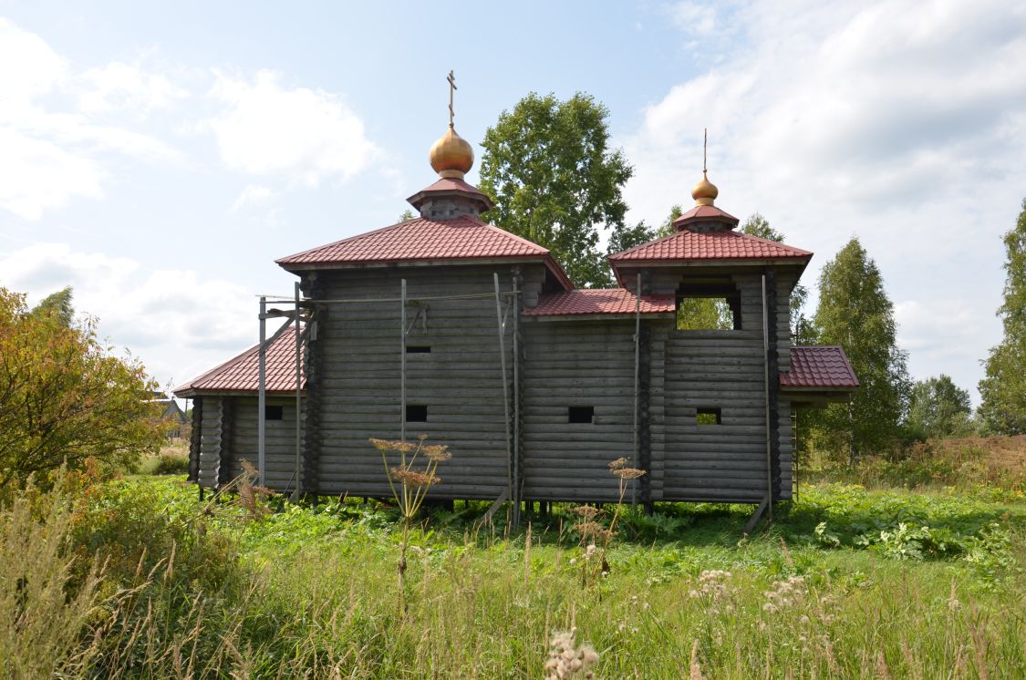 Лесное. Церковь Николая Чудотворца. фасады