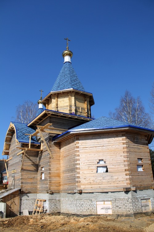 Церковь Сретения Господня (строящаяся), Выльгорт (Сыктывдинский район, Республика Коми). фасады