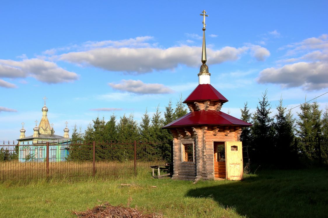 Ыбский Серафимовский женский монастырь. Неизвестная часовня, Ыб (Сыктывдинский район, Республика Коми). фасады
