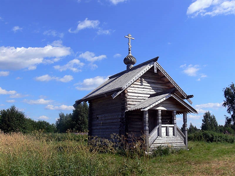 Колгостров. Часовня Покрова Пресвятой Богородицы. фасады