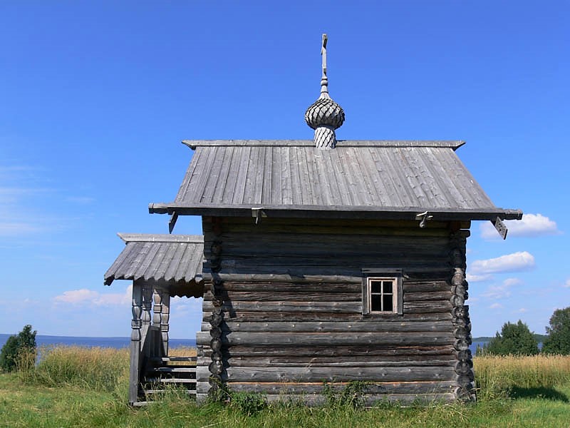 Часовня Покрова Пресвятой Богородицы, Колгостров (Пудожский район, Республика Карелия). фасады