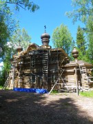Церковь Елисея пророка из Сидозера (Яковлевского), , Верхние Мандроги, Подпорожский район, Ленинградская область