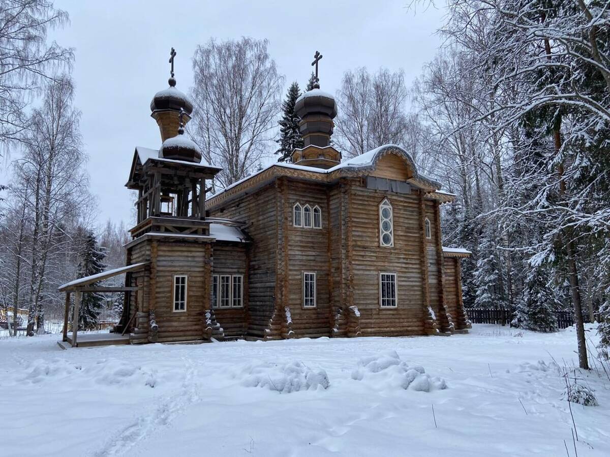 Церковь Елисея пророка из Сидозера (Яковлевского), Верхние Мандроги (Подпорожский район, Ленинградская область). фасады
