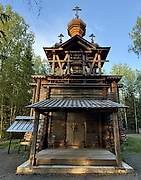 Церковь Елисея пророка из Сидозера (Яковлевского) - Верхние Мандроги - Подпорожский район - Ленинградская область