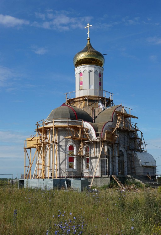 Санниково. Церковь Ларисы Готфской. документальные фотографии