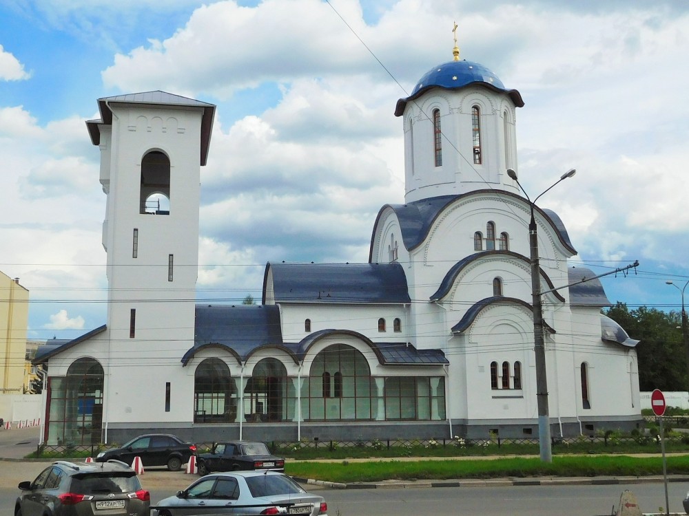 Московский район. Церковь Серафима Саровского при Машиностроительном заводе. фасады