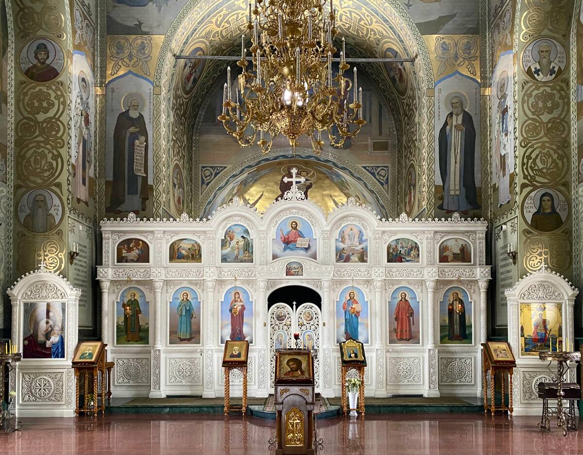 Церковь Серафима Саровского при Машиностроительном заводе, Московский район (Нижний Новгород, город, Нижегородская область). интерьер и убранство, Интерьер главного объёма