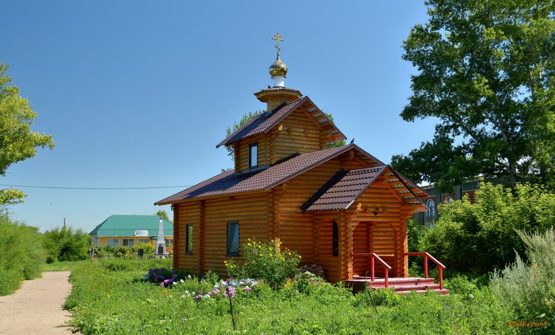 Церковь Ольги равноапостольной, Самарка (Рубцовский район и г. Рубцовск, Алтайский край). общий вид в ландшафте, Храм святой Ольги