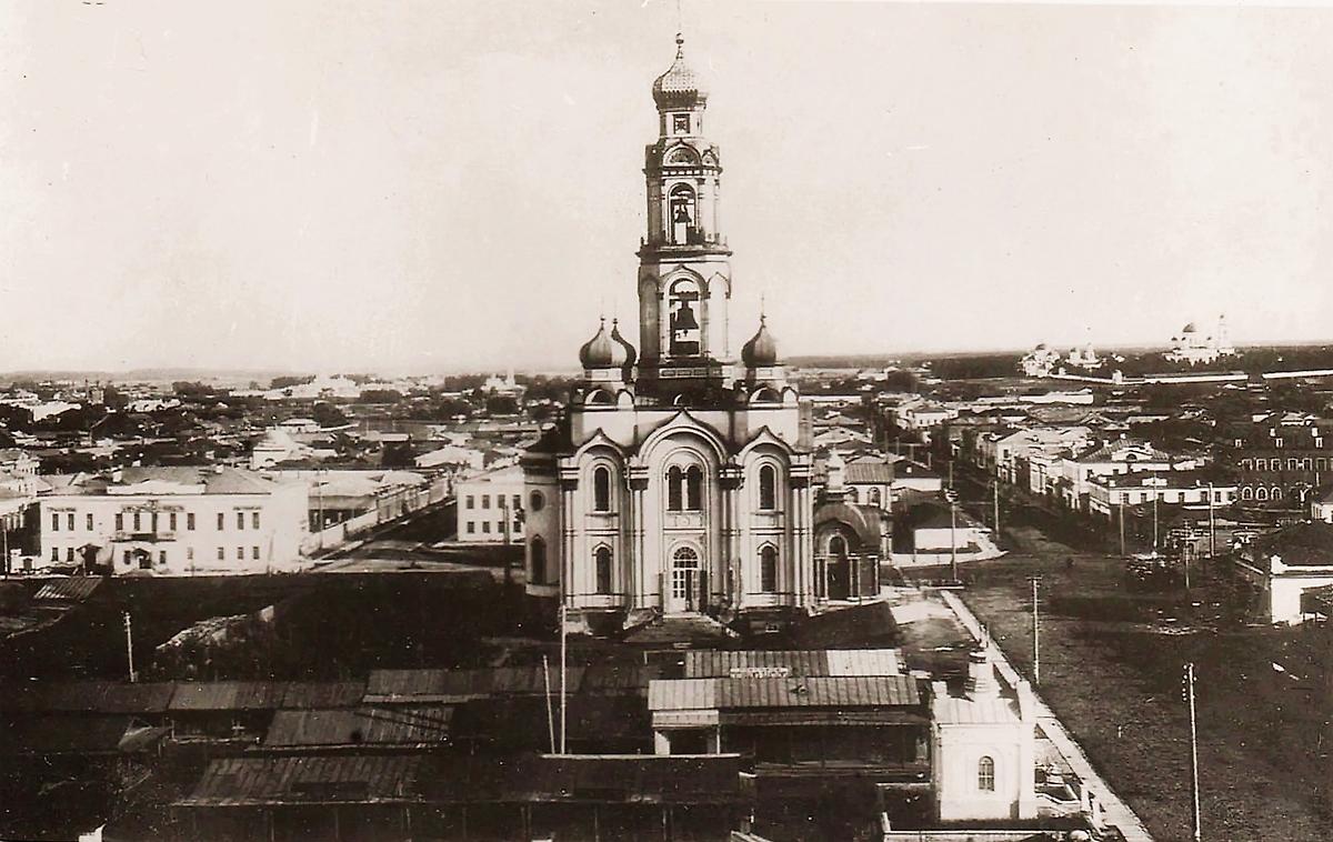 Фото 1900-х годов., архивная фотография. Церковь Максимилиана Эфесского (старая), Екатеринбург (Екатеринбург, город, Свердловская область)