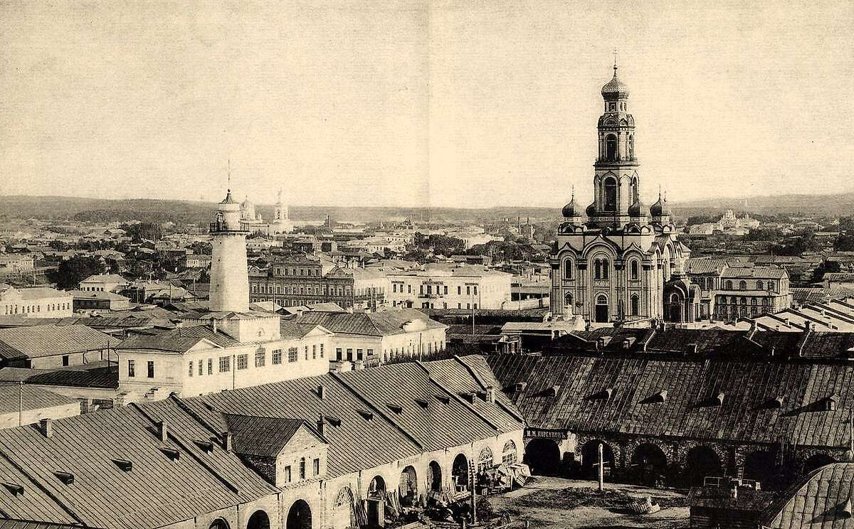 Фото 1900-х гг., архивная фотография. Церковь Максимилиана Эфесского (старая), Екатеринбург (Екатеринбург, город, Свердловская область)