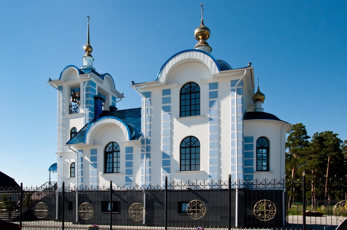 Фирсово. Церковь Успения Пресвятой Богородицы. фасады,         Храм Успения Пресвятой Богородицы в Фирсово Первомайского района                                     