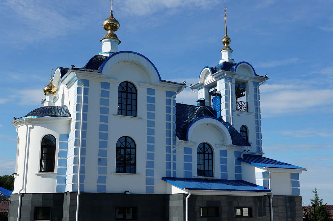 Церковь Успения Пресвятой Богородицы, Фирсово (Первомайский район, Алтайский край). фасады, Вид с севера