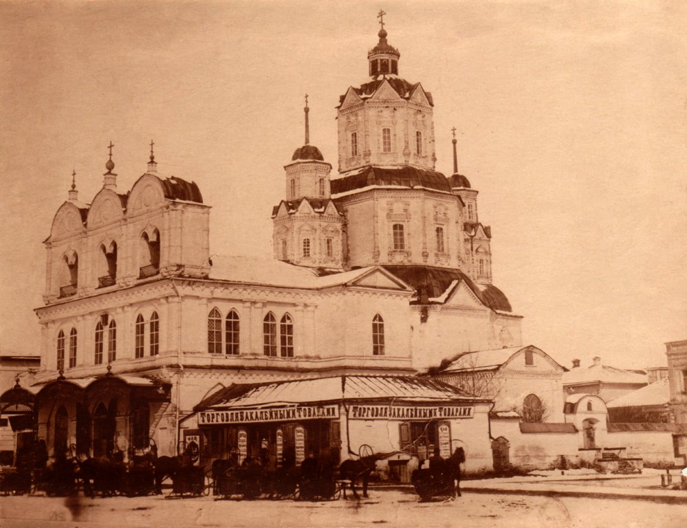 Церковь Николая Чудотворца (старая), Харьков (Харьков, город, Украина, Харьковская область). архивная фотография, Фото 1880-х годов из фондов Института рукописи Национальной библиотеки Украины им. И. Вернадского