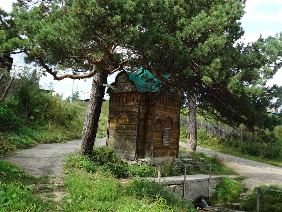 Часовня Троицы Живоначальной, Арти (Артинский район (Артинский ГО), Свердловская область). фасады, вид с юго-запада