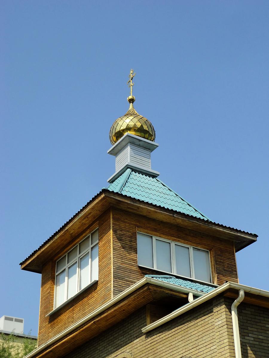 архитектурные детали. Иверско-Серафимовский женский монастырь. Церковь Матроны Московской, Алматы (Алматы, город, Казахстан)