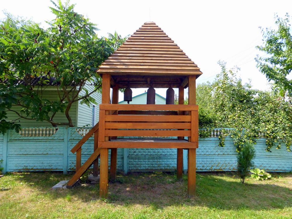 Церковь Петра и Павла, Грицевичи (Клецкий район, Беларусь, Минская область). дополнительная информация, Звонница