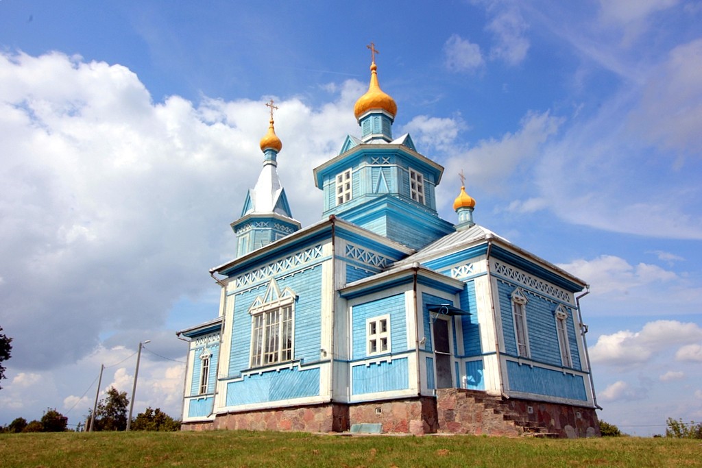 Церковь Покрова Пресвятой Богородицы, Ёдчицы (Клецкий район, Беларусь, Минская область). фасады