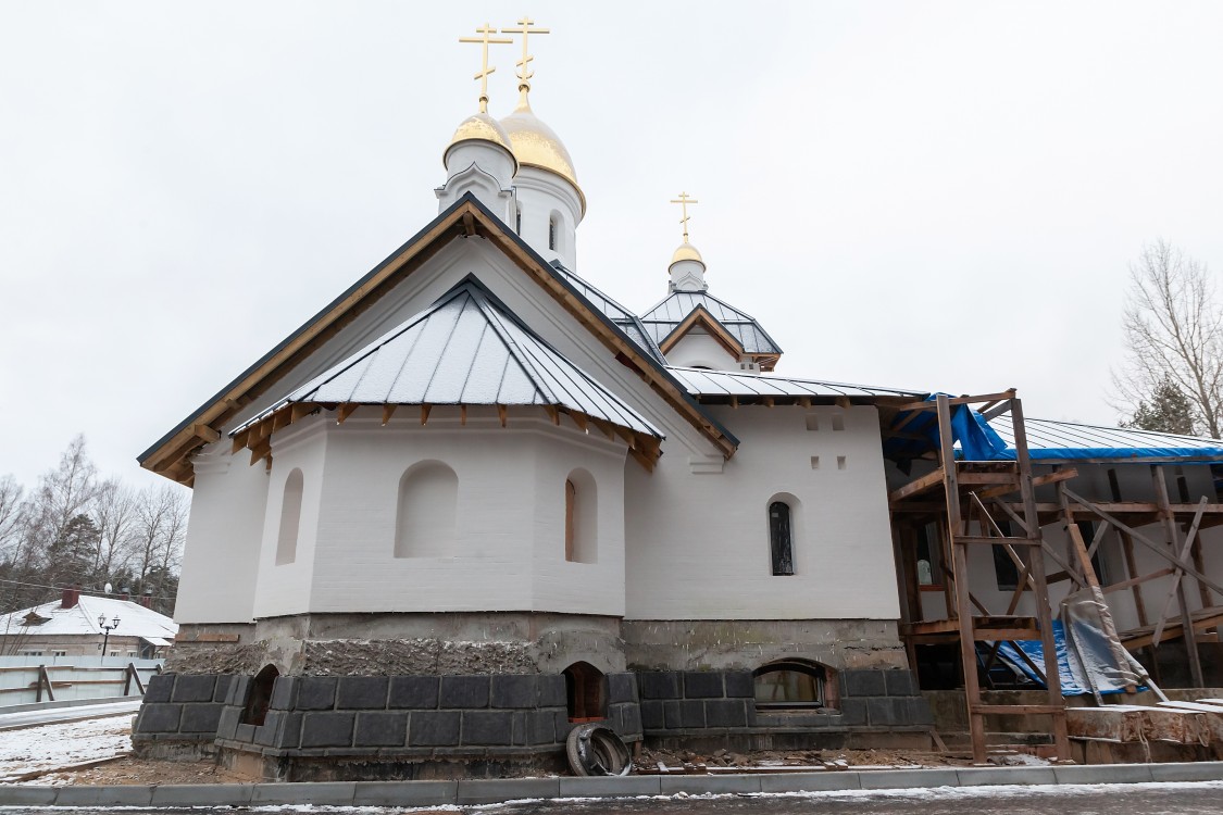 Зеленогорск. Церковь Георгия Победоносца в Красавице. фасады, вид с востока