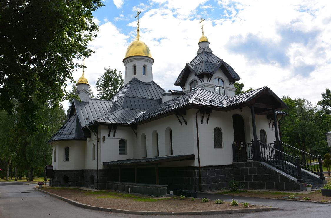 Церковь Георгия Победоносца в Красавице, Зеленогорск (Санкт-Петербург, Курортный район, г. Санкт-Петербург). фасады
