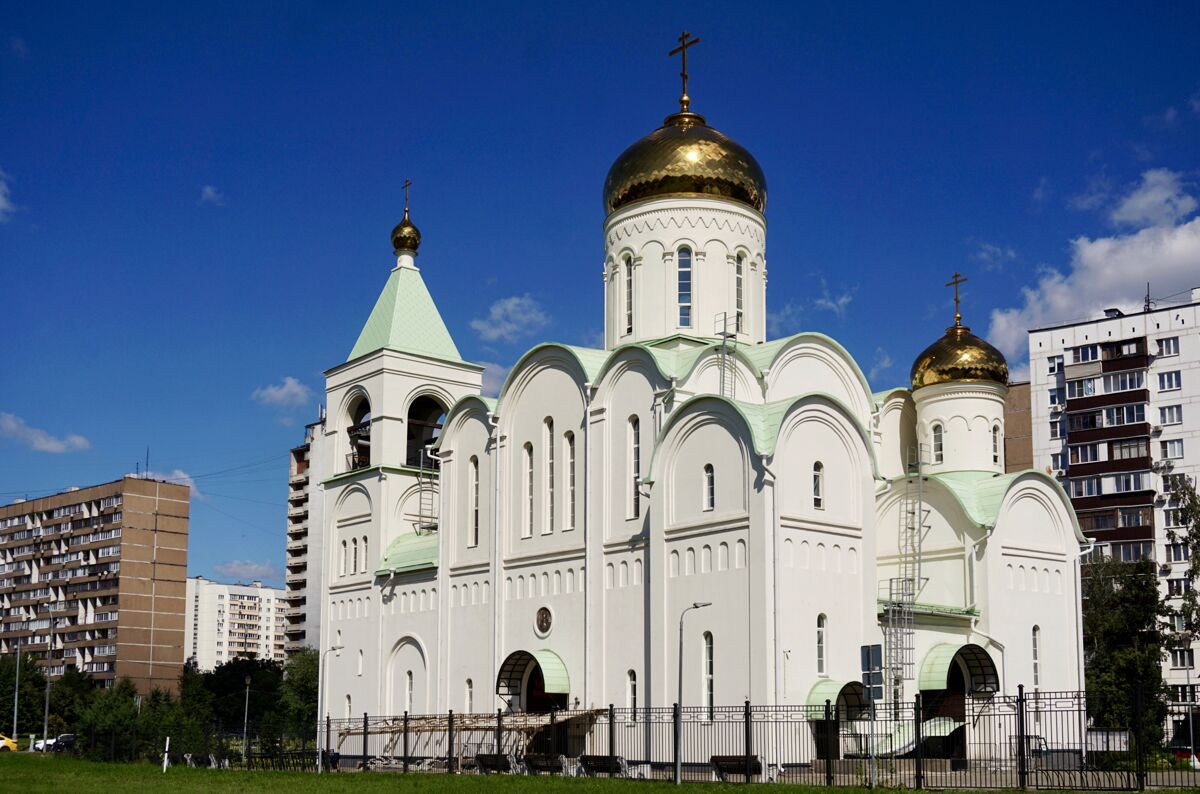 Церковь Андрея Боголюбского в Текстильщиках (каменная), Текстильщики (Юго-Восточный административный округ (ЮВАО), г. Москва). фасады