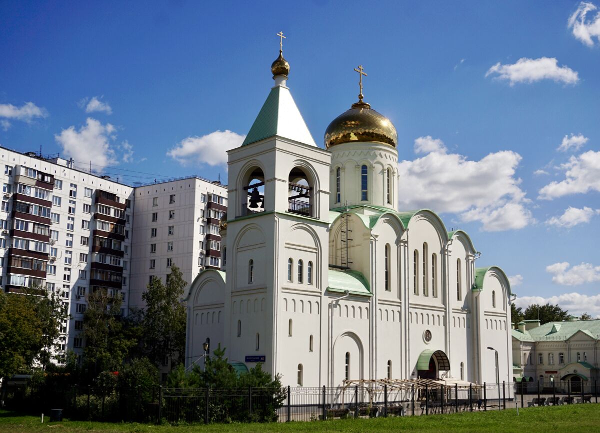 Церковь Андрея Боголюбского в Текстильщиках (каменная), Текстильщики (Юго-Восточный административный округ (ЮВАО), г. Москва). фасады