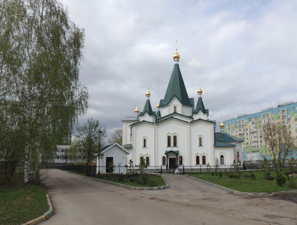 Церковь Елисаветы Феодоровны, Автозаводский район (Нижний Новгород, город, Нижегородская область). фасады, Южный фасад