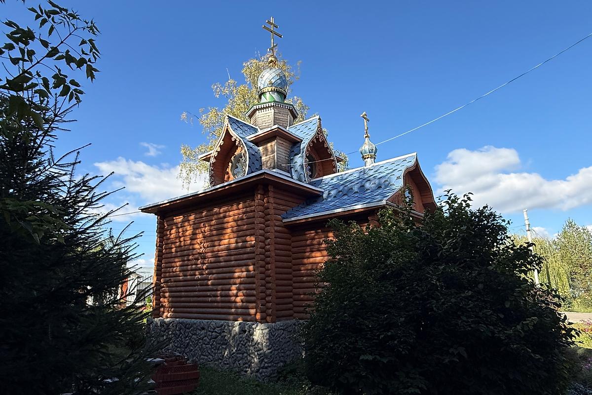 фасады. Церковь иконы Божией Матери "Нечаянная Радость" (деревянная), Киреевск (Киреевский район, Тульская область)