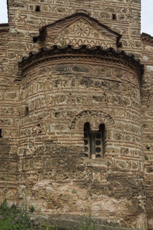Церковь Космы и Дамиана, Кастория (Эпир и Западная Македония, Греция). архитектурные детали, абсида