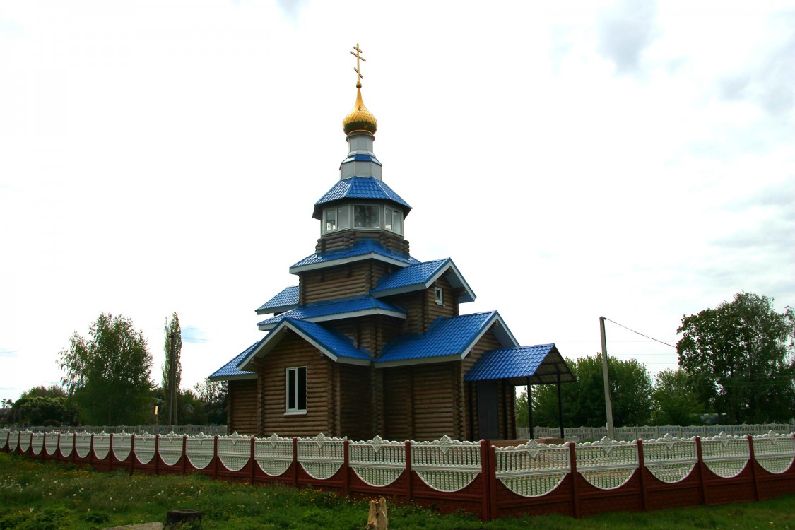 Сухие Гаи. Церковь Покрова Пресвятой Богородицы. фасады