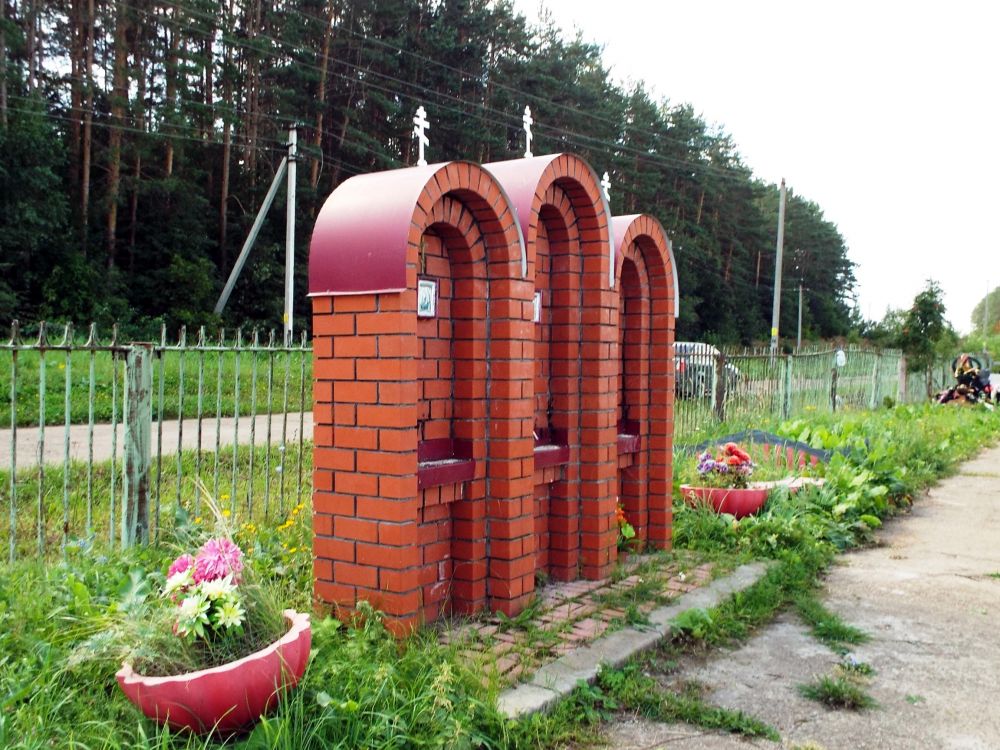 Неизвестная часовня на городском кладбище, Нижнекамск (Нижнекамский район, Республика Татарстан). фасады