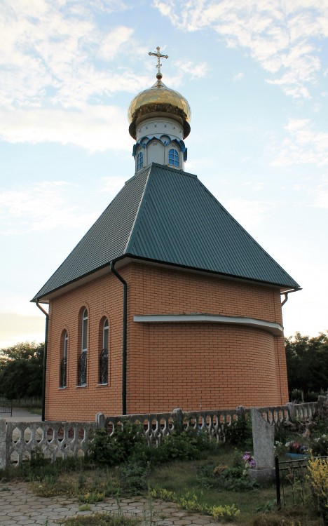 Часовня Тихвинской иконы Божией Матери, Лапыгино (Старый Оскол, город, Белгородская область). фасады