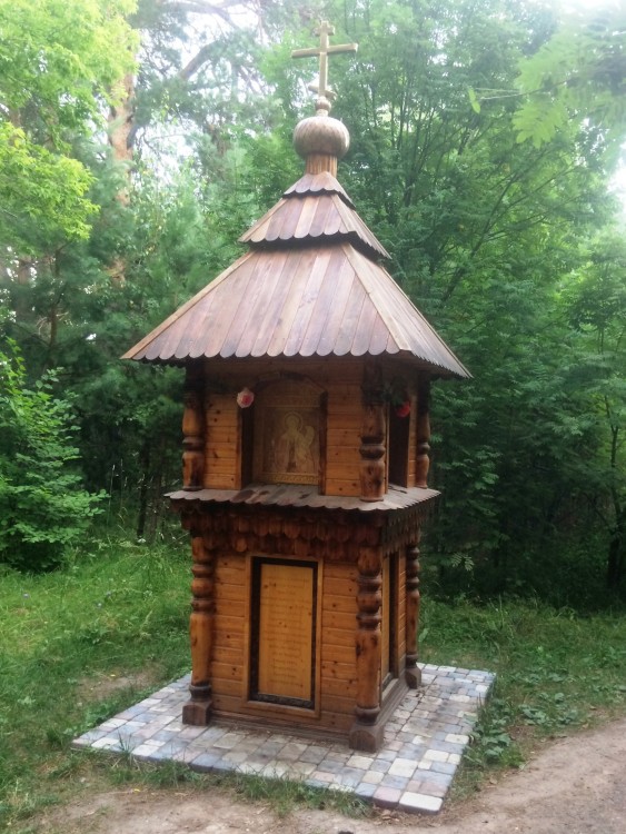 Часовенный столб, Бима (Лаишевский район, Республика Татарстан). фасады, Столб после реконструкции в начале 2019 года