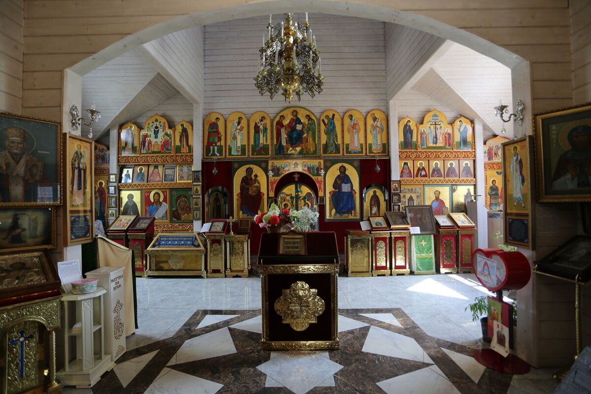 Церковь Сергия Радонежского и всех святых Земли Вологодской, Череповец (Череповец, город, Вологодская область). интерьер и убранство