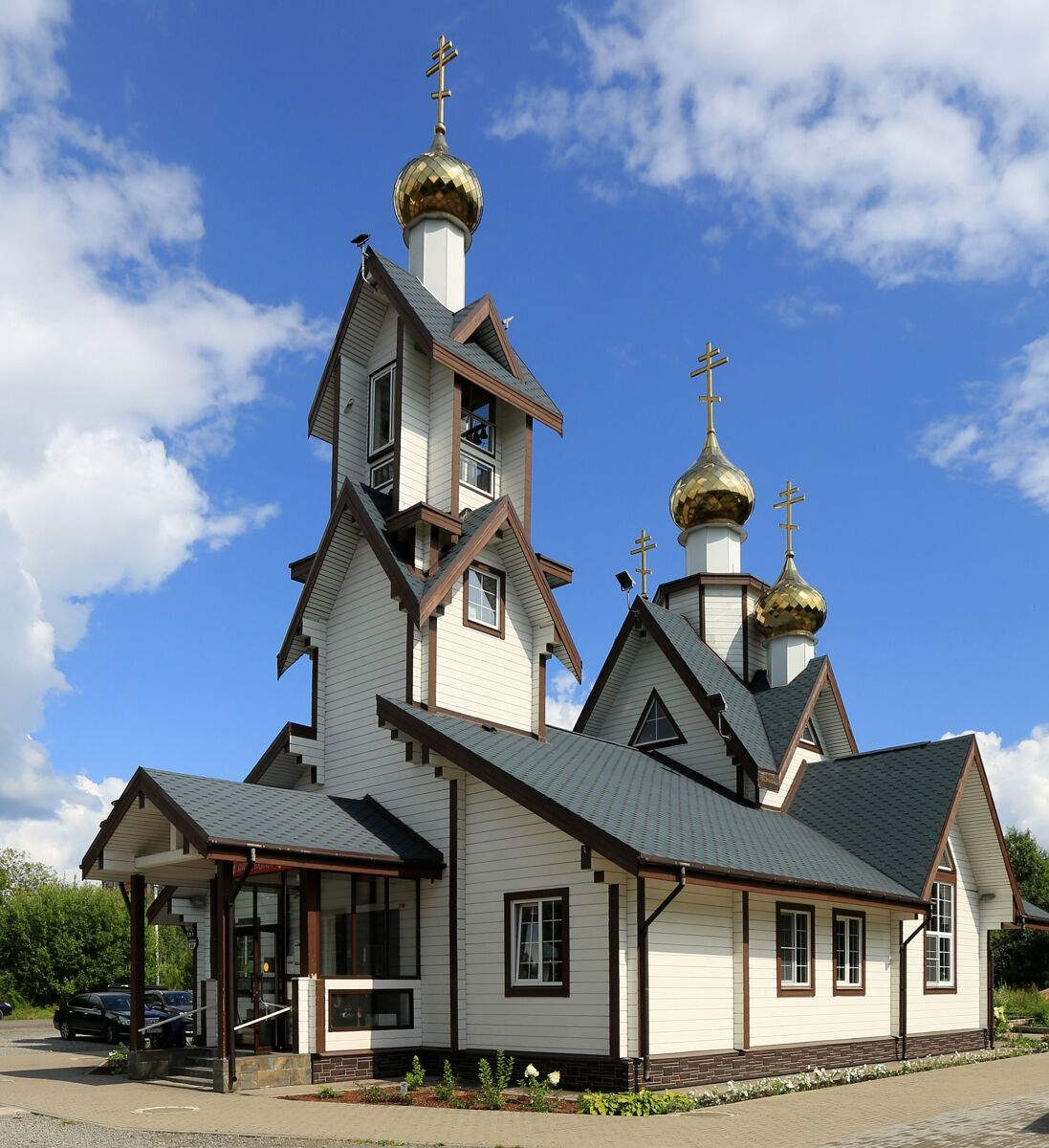 Церковь Сергия Радонежского и всех святых Земли Вологодской, Череповец (Череповец, город, Вологодская область). фасады