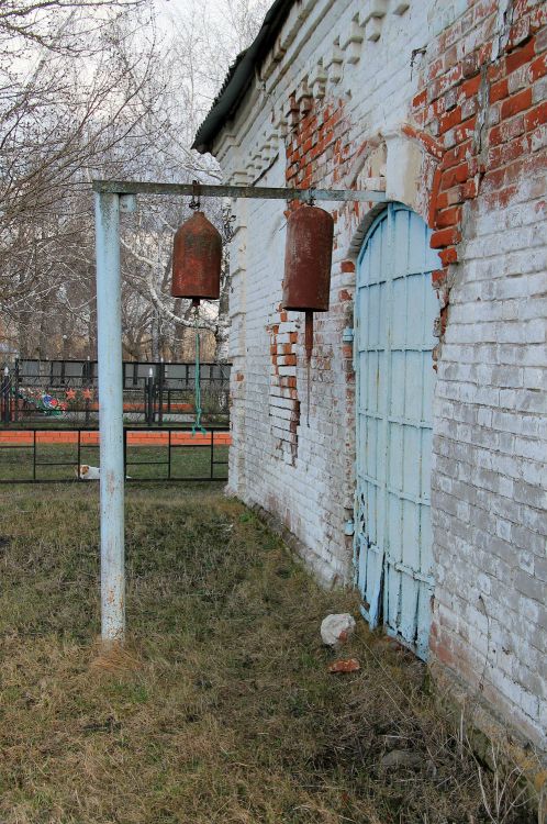 Церковь Иоанна Богослова (временная), Колыбелка (Лискинский район, Воронежская область). фасады, звонница