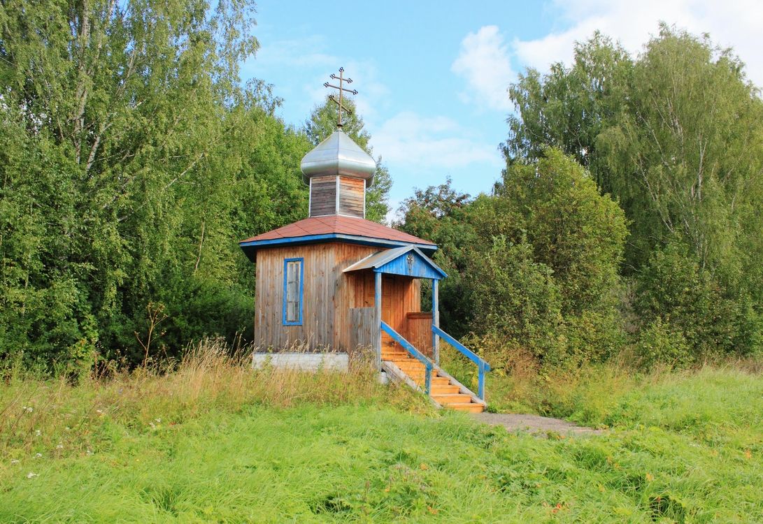 Неизвестная часовня, Макаровка (Пижанский район, Кировская область). фасады, Вид с запада