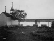 Часовня Тихвинской иконы Божией Матери, Финское фото 1942 года<br>, Терехово, Медвежьегорский район, Республика Карелия