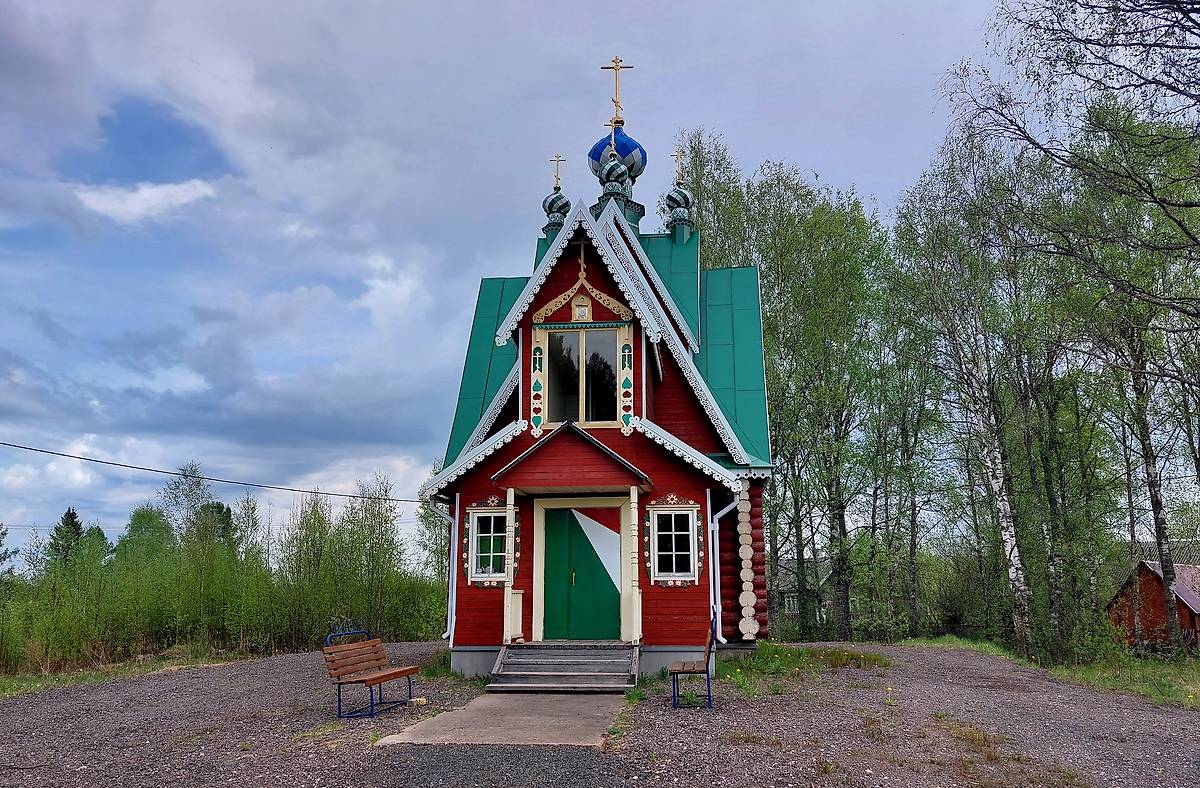 фасады. Церковь Николая Чудотворца, Куйтежа (Олонецкий район, Республика Карелия)