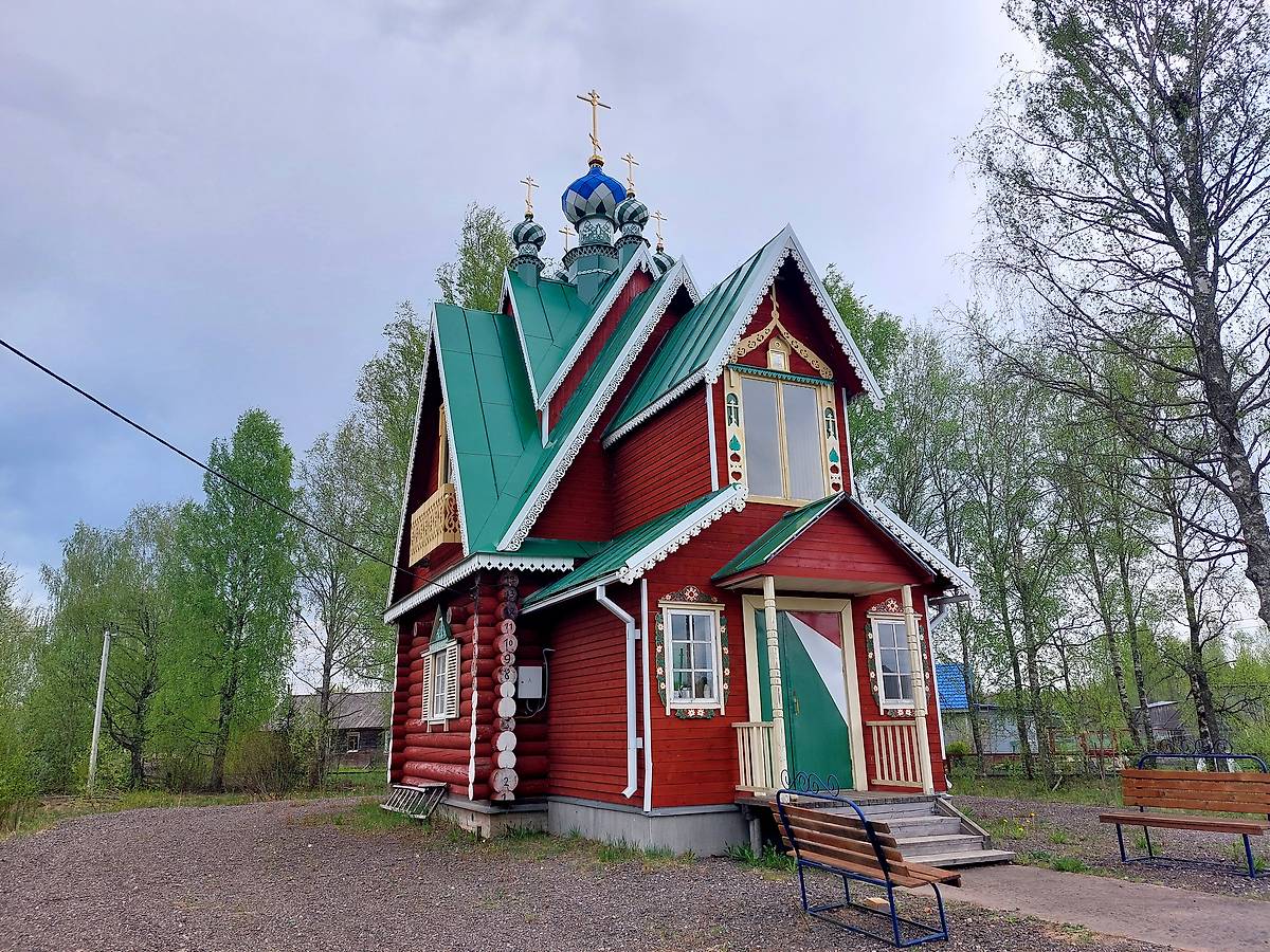 фасады. Церковь Николая Чудотворца, Куйтежа (Олонецкий район, Республика Карелия)