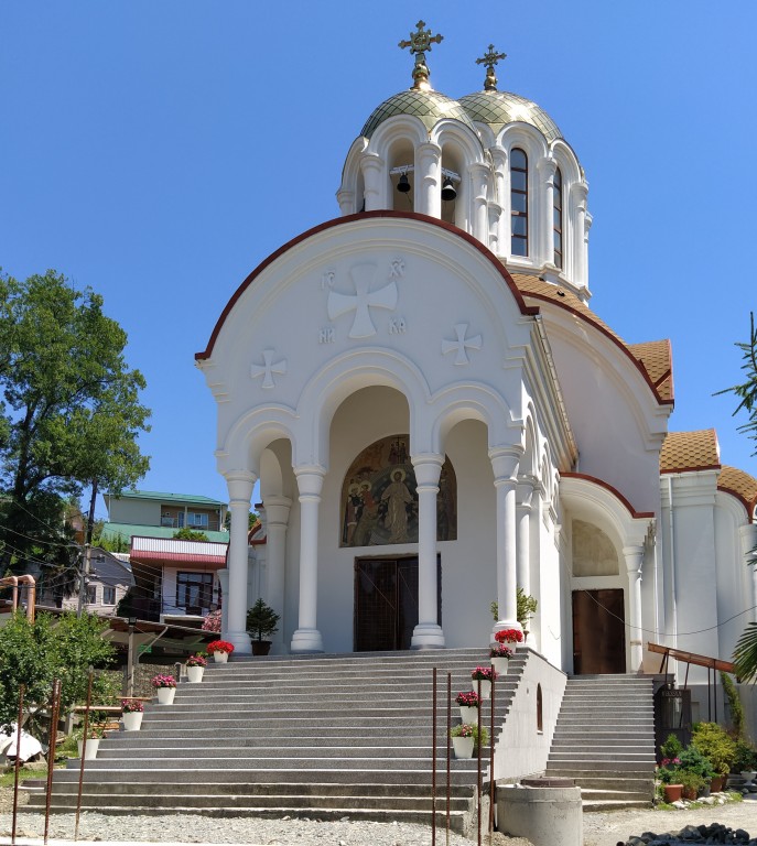 Церковь Симона Кананита, Лоо (Сочи, город, Краснодарский край). фасады