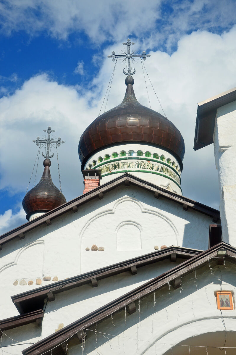 Церковь Петра и Павла (новая), Спицино (Гдовский район, Псковская область). архитектурные детали