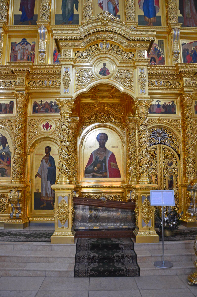 Собор Преображения Господня (новый), Тверь (Тверь, город, Тверская область). дополнительная информация, Рака с частичкой мощей великого Тверского князя Михаила Александровича