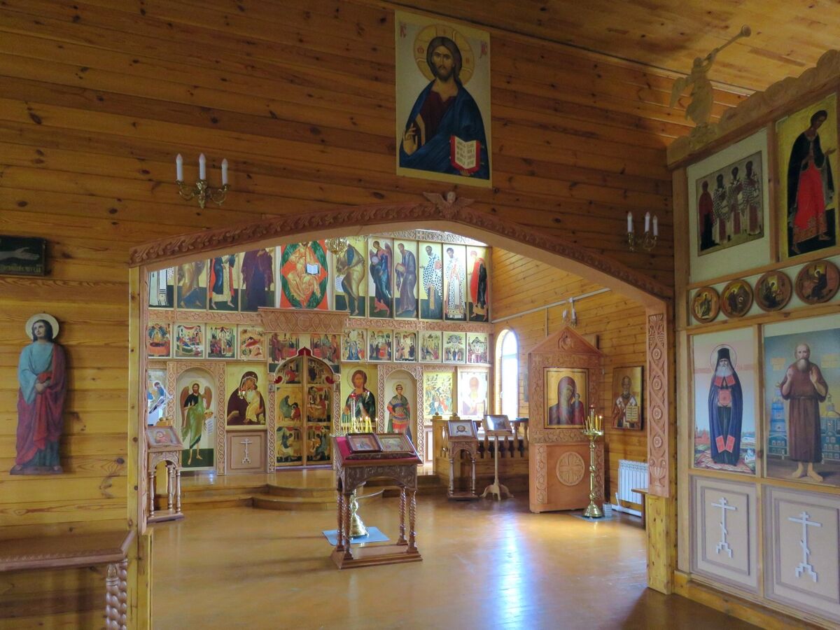 Церковь Богоявления Господня (новая), Прислониха (Карсунский район, Ульяновская область). интерьер и убранство