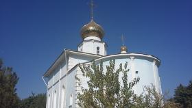 Сарыагаш. Церковь Николая Чудотворца